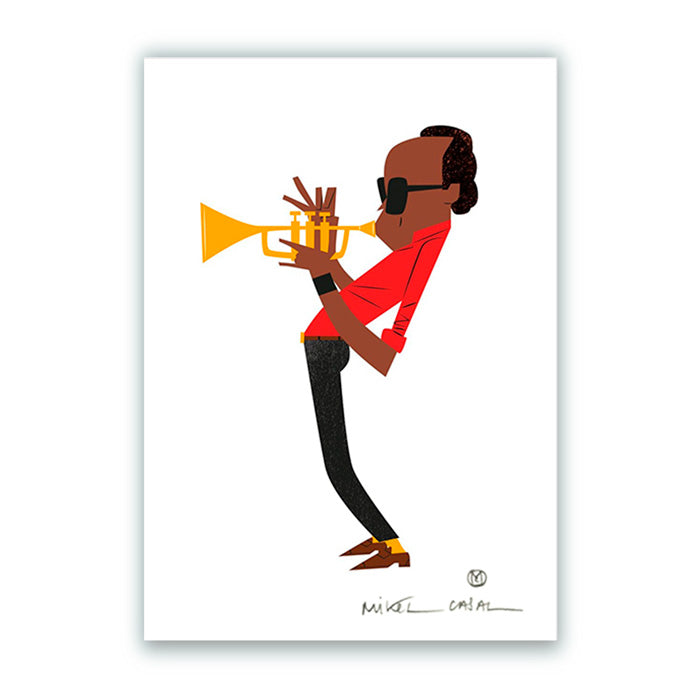 Miles Davis Impresión Giclée