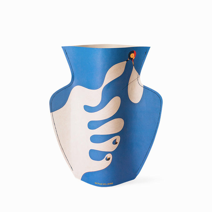 Paper Vase Miró Main À La Poursuite D'un Oiseau