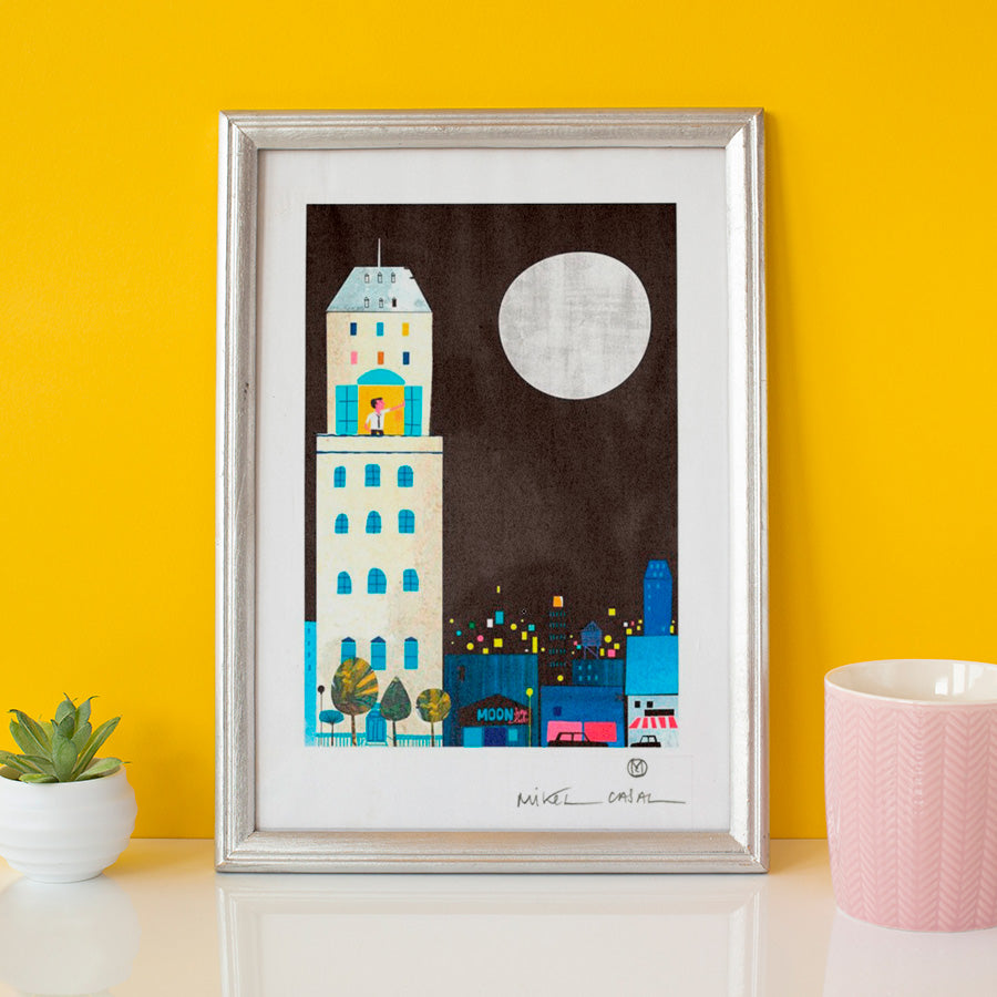 Luna Impression Giclée A4