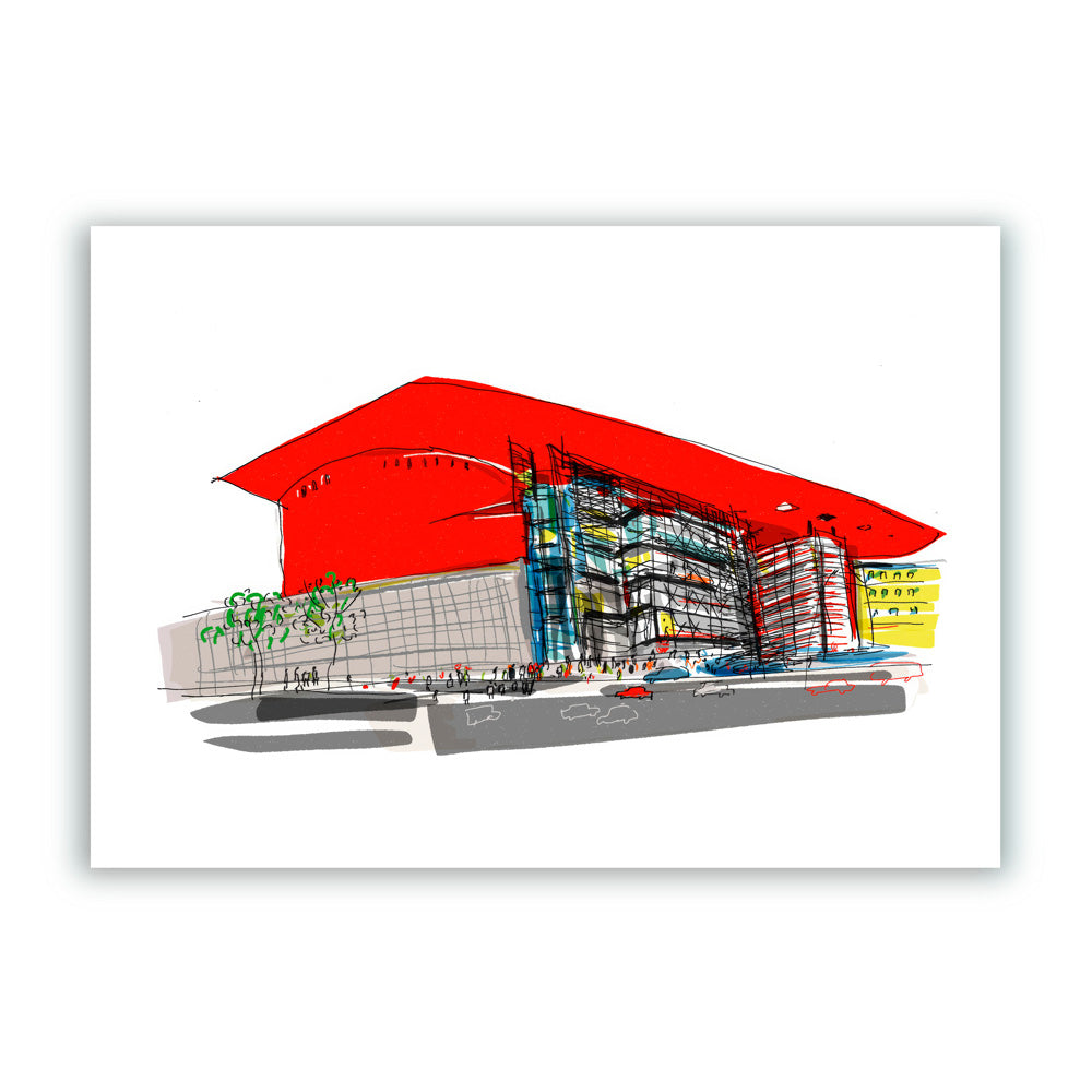 Museo Nacional Centro de Arte Reina Sofia Impresión Giclée