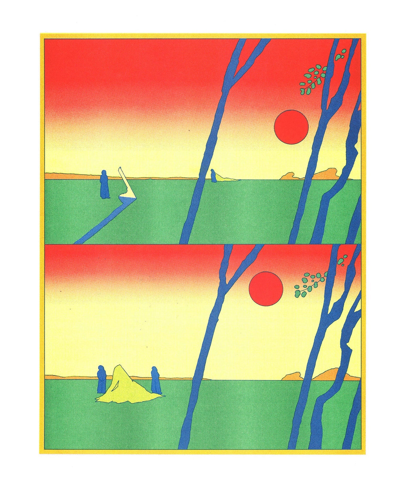 La fin du temps Risografía A3