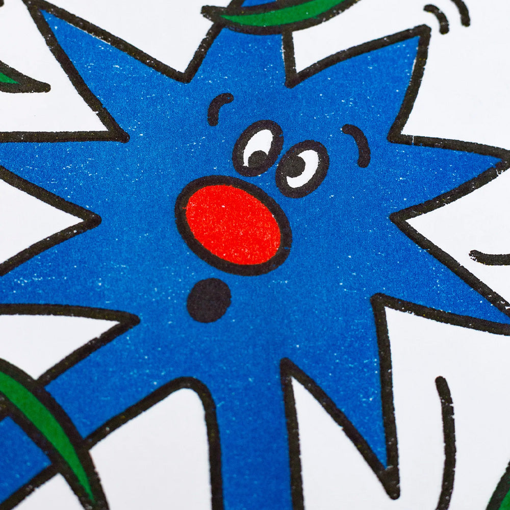 Mr. Sneeze & Sniffles the Pup Risograph