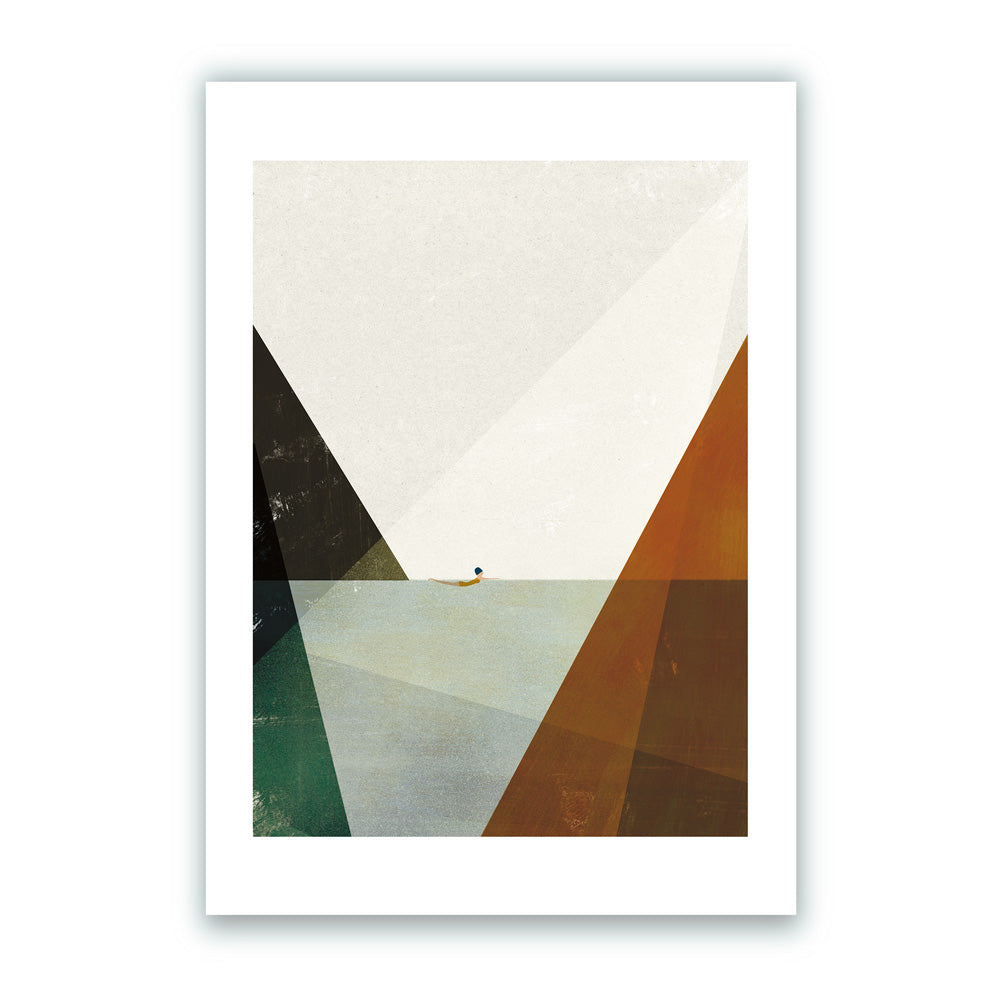 Nadadora II Impresión Giclée