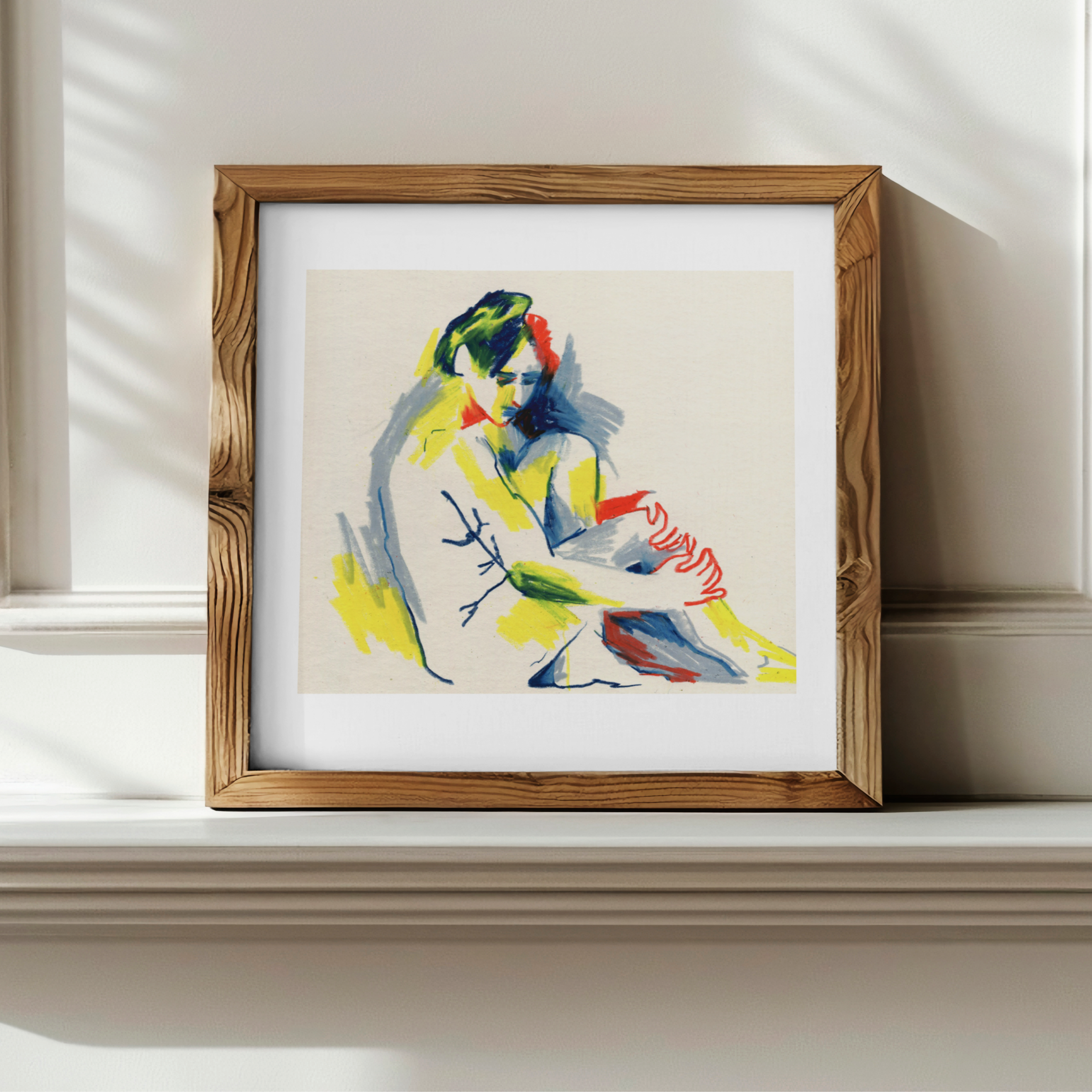 Naked Model Impression Giclée