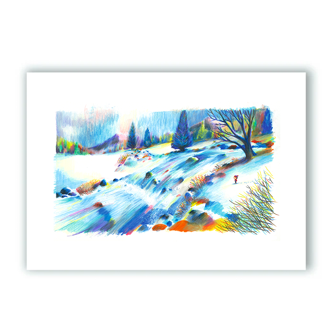 Neige Impresión Giclée