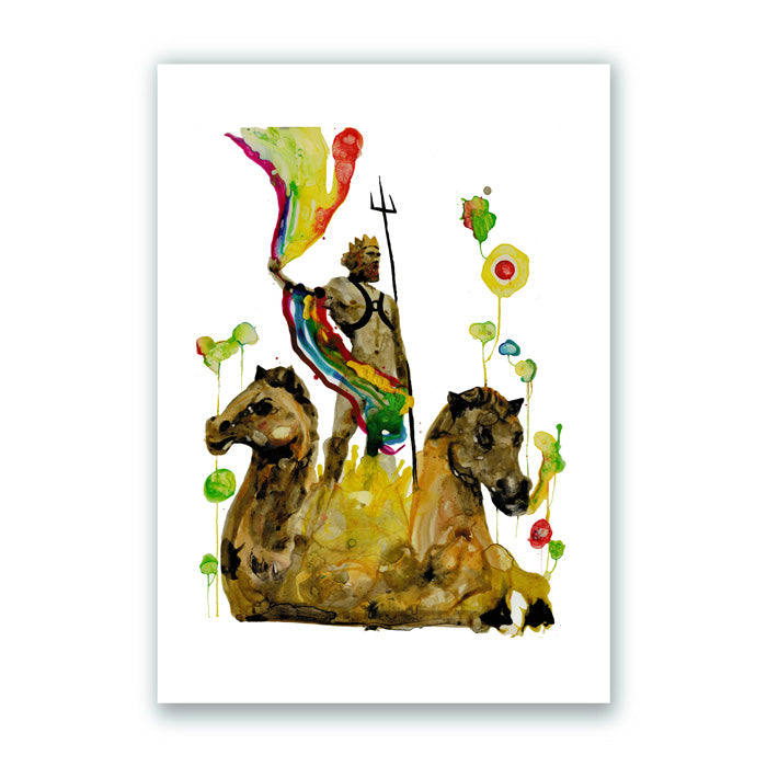 Neptuno Impresión Giclée