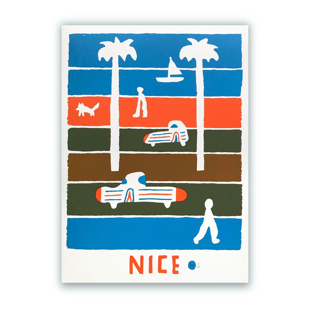 Promenade des Anglais 2025 Litografía