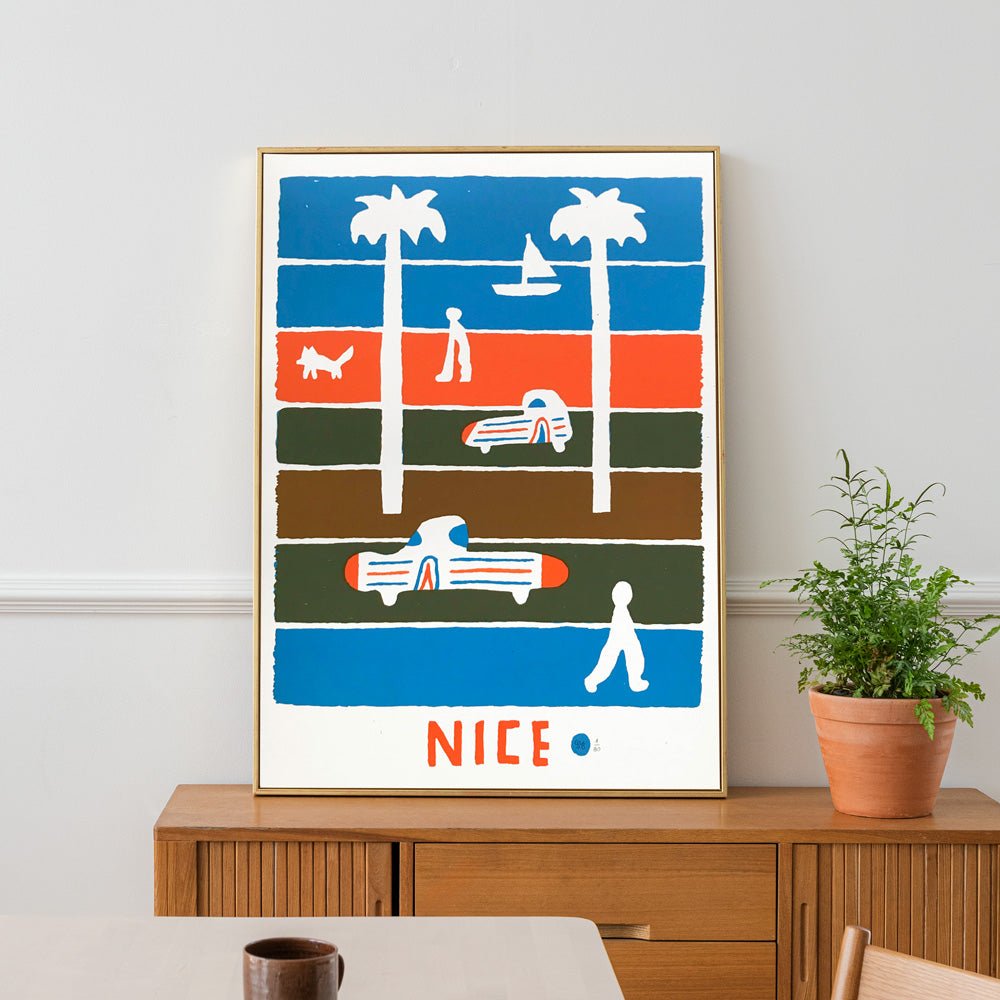 Promenade des Anglais 2025 Litografía