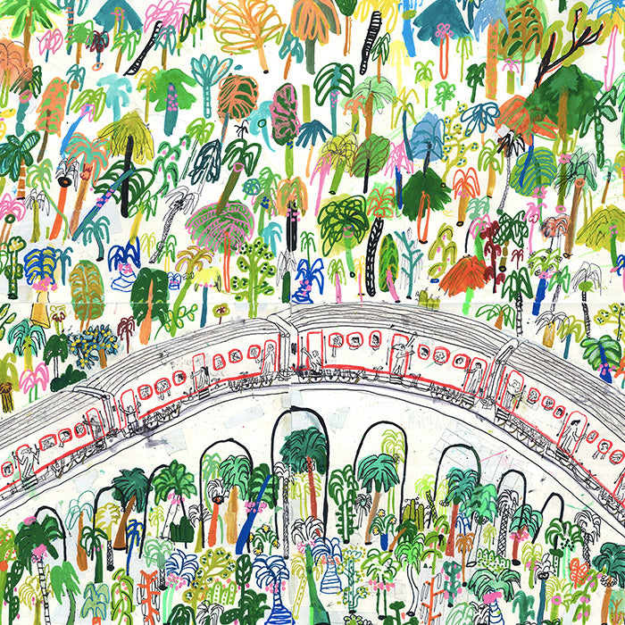 Nine Arch Bridge, Ella, Sri Lanka Impresión Giclée