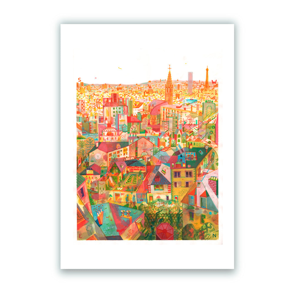 Noon View Giclée Print