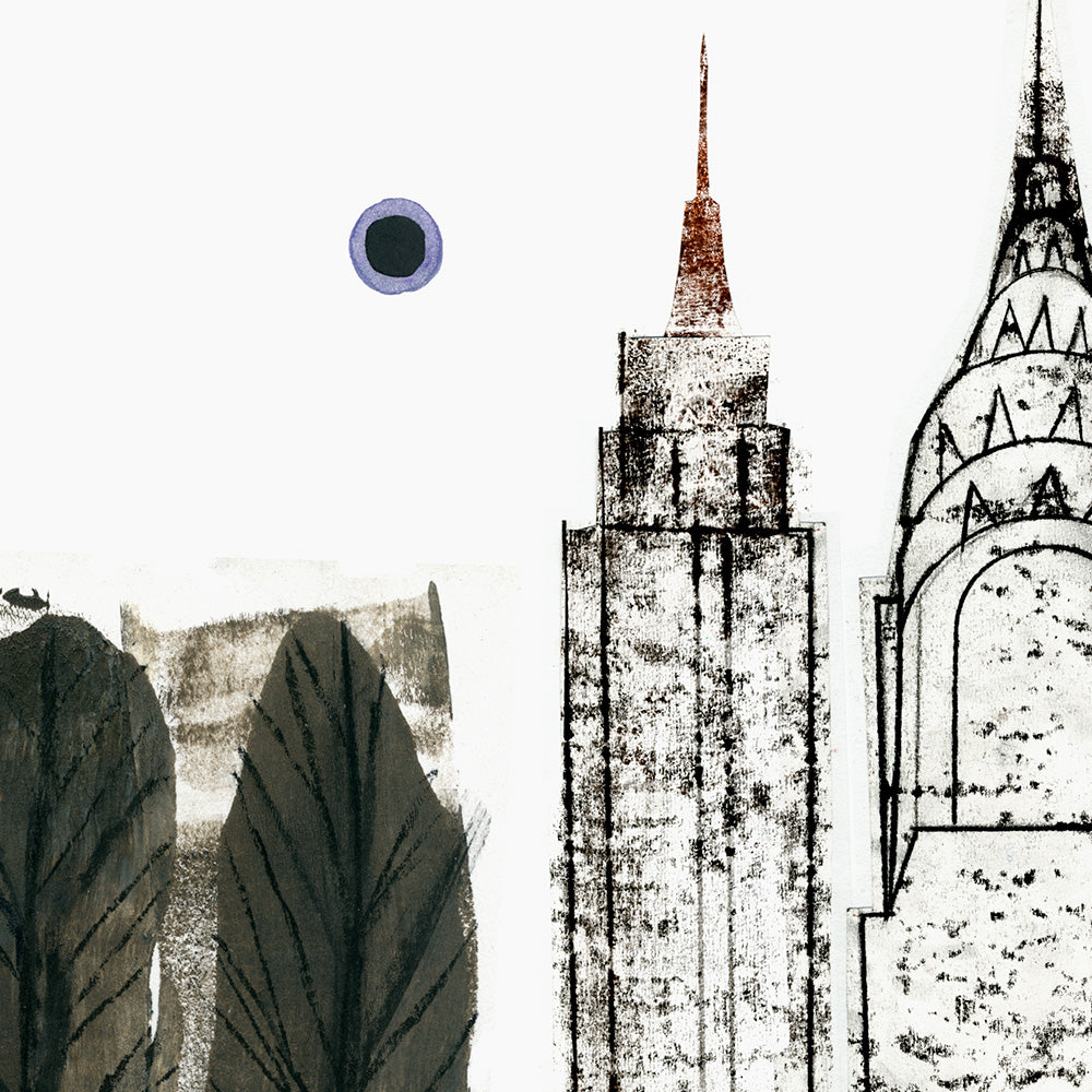 Ciudad de NY Impresión Giclée