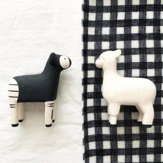 Pole Pole Wooden Animal Okapi