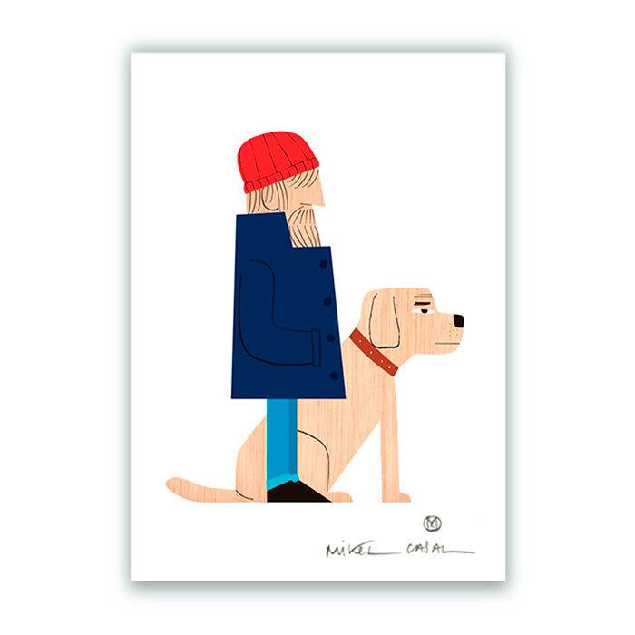 Old Sea Wolf Impresión Giclée
