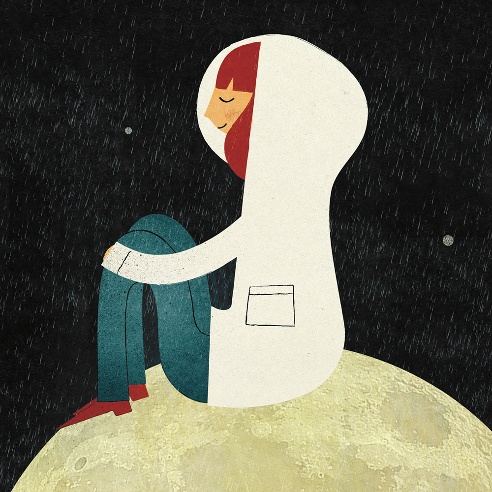 On the Moon Giclée Print