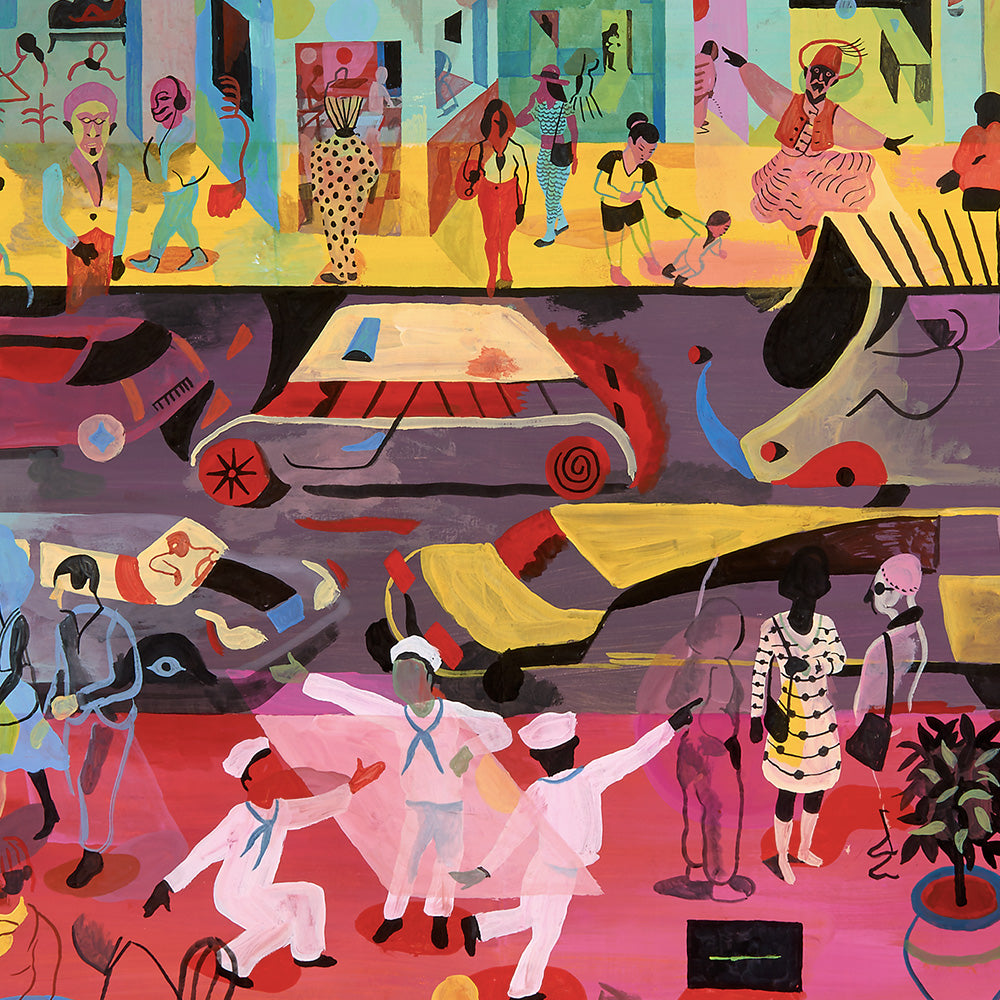 Oh The Town Giclée Print