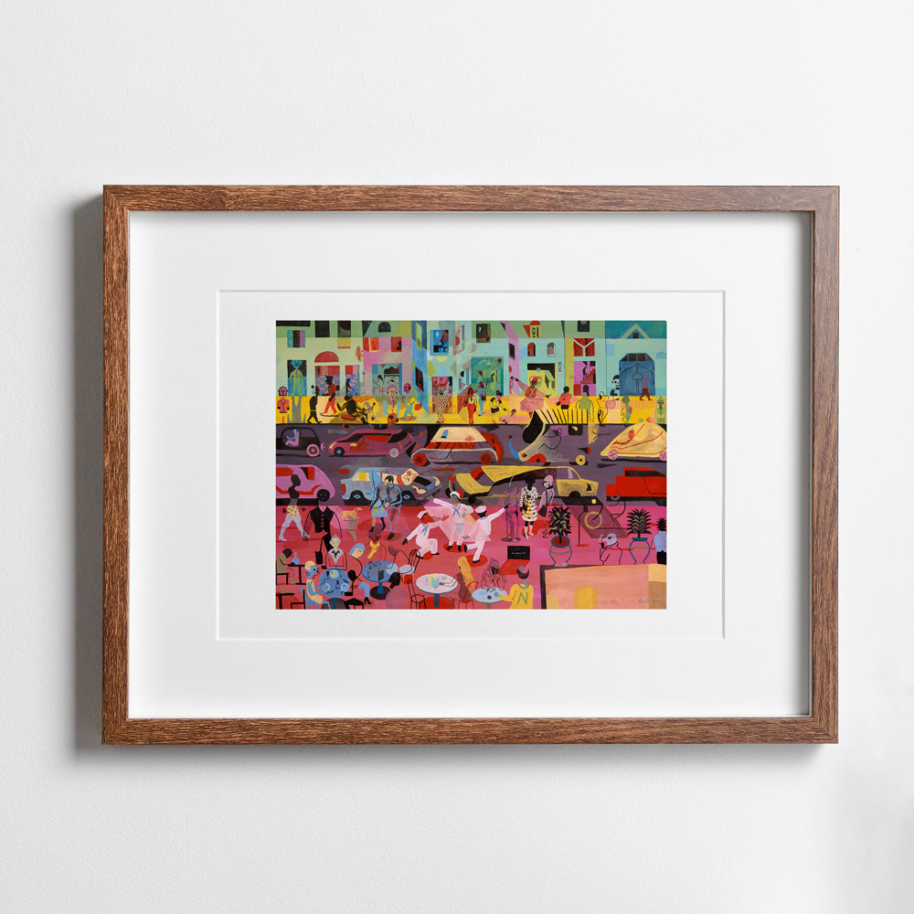 Oh The Town Giclée Print