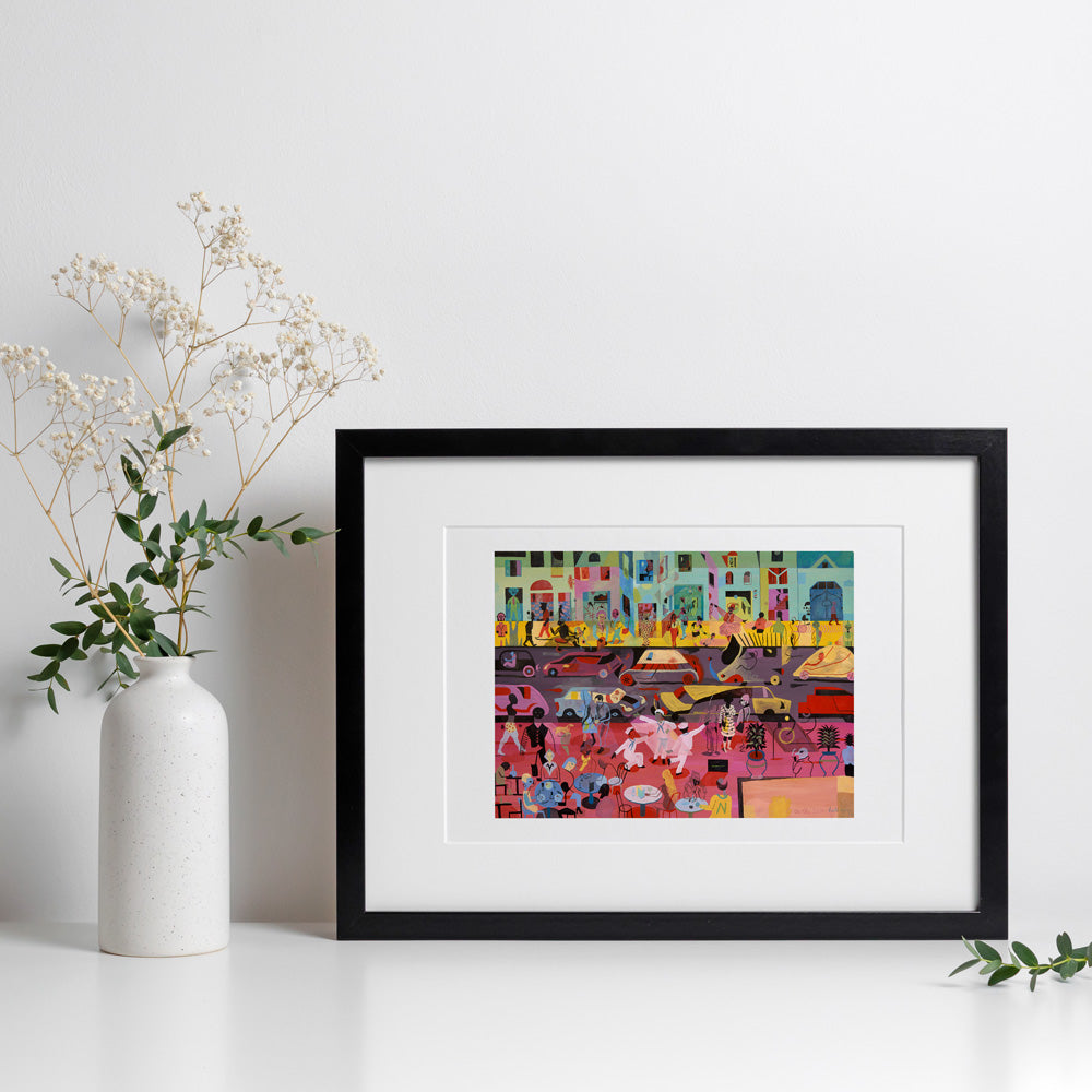 Oh The Town Giclée Print