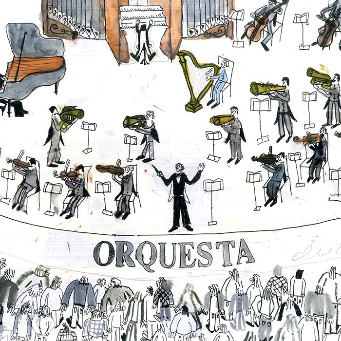 Orquesta Giclée Print