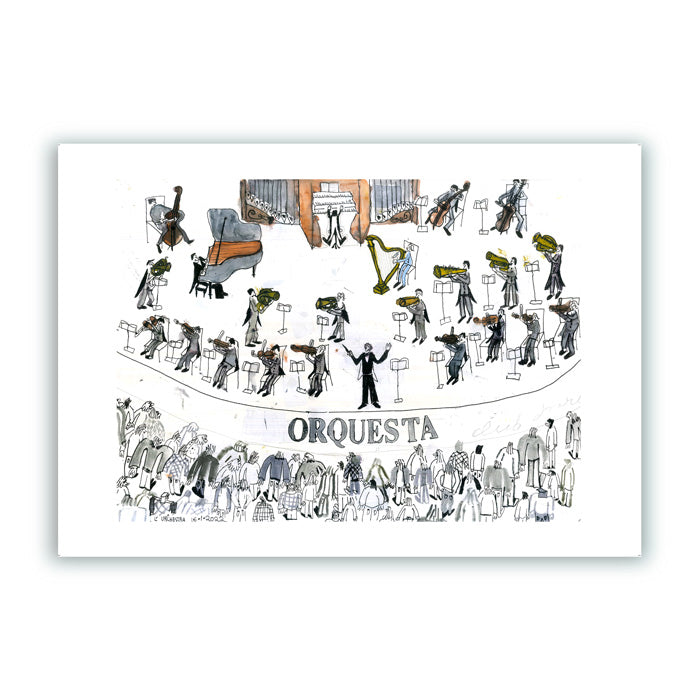 Orquesta Giclée Print