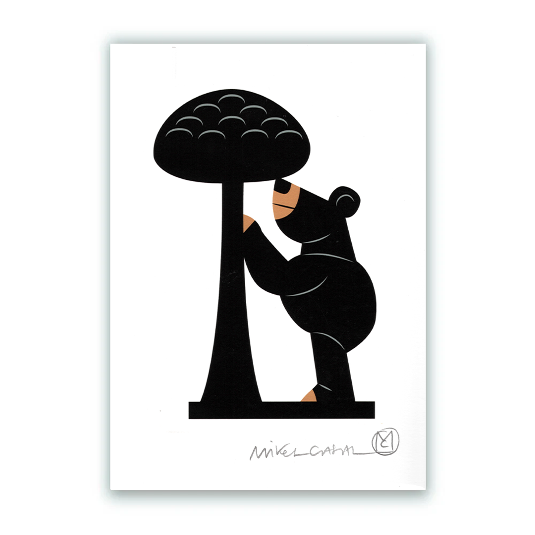 Oso y Madroño Impresión Giclée