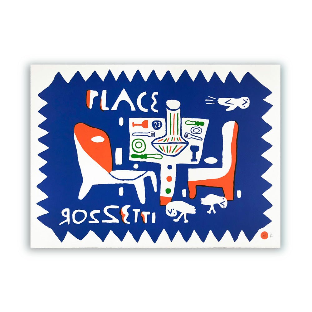 Place Rossetti 2025 Litografía