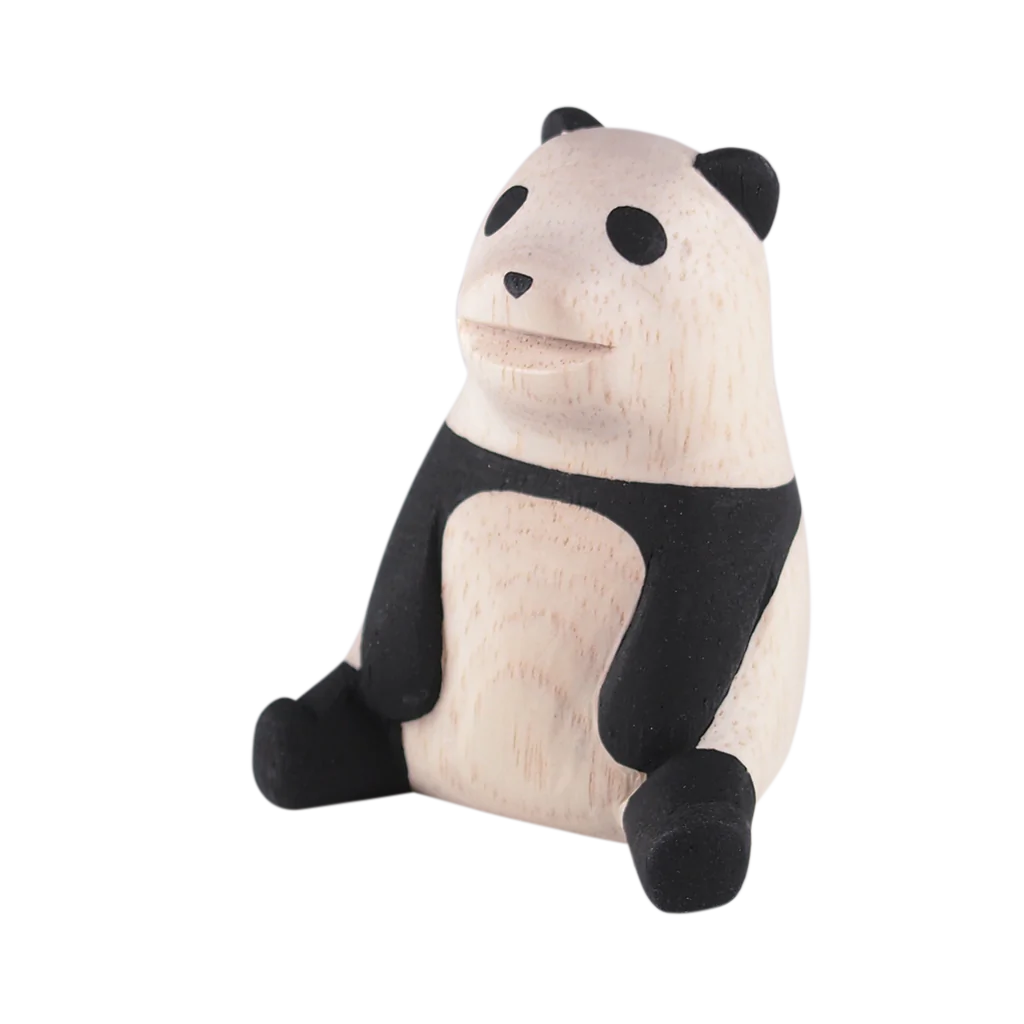 Animal de madera Pole Pole Panda