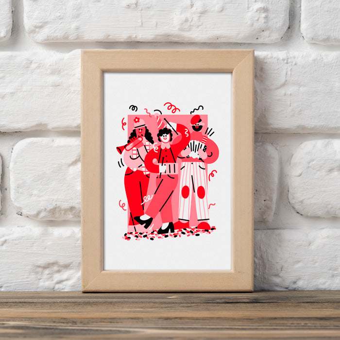 Party Giclée Print