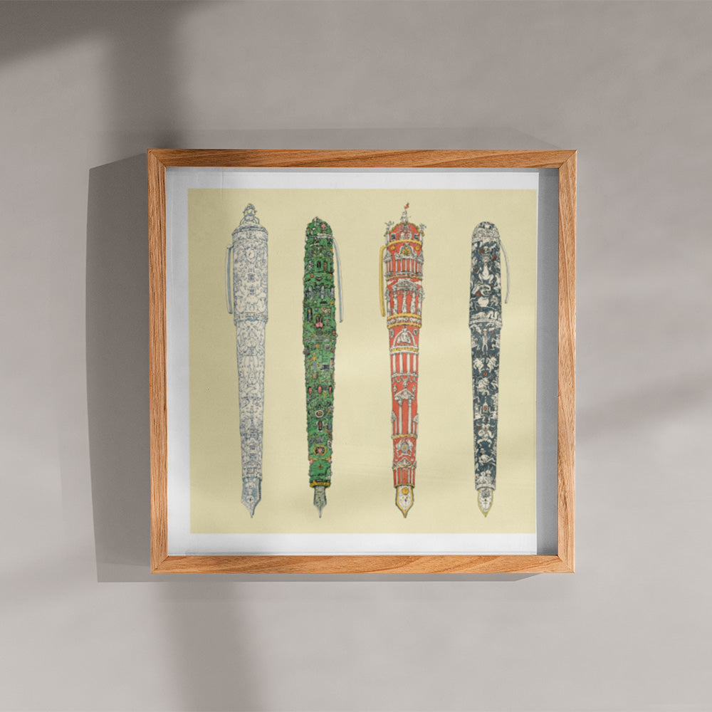 Pen Collector 1 Impresión Giclée