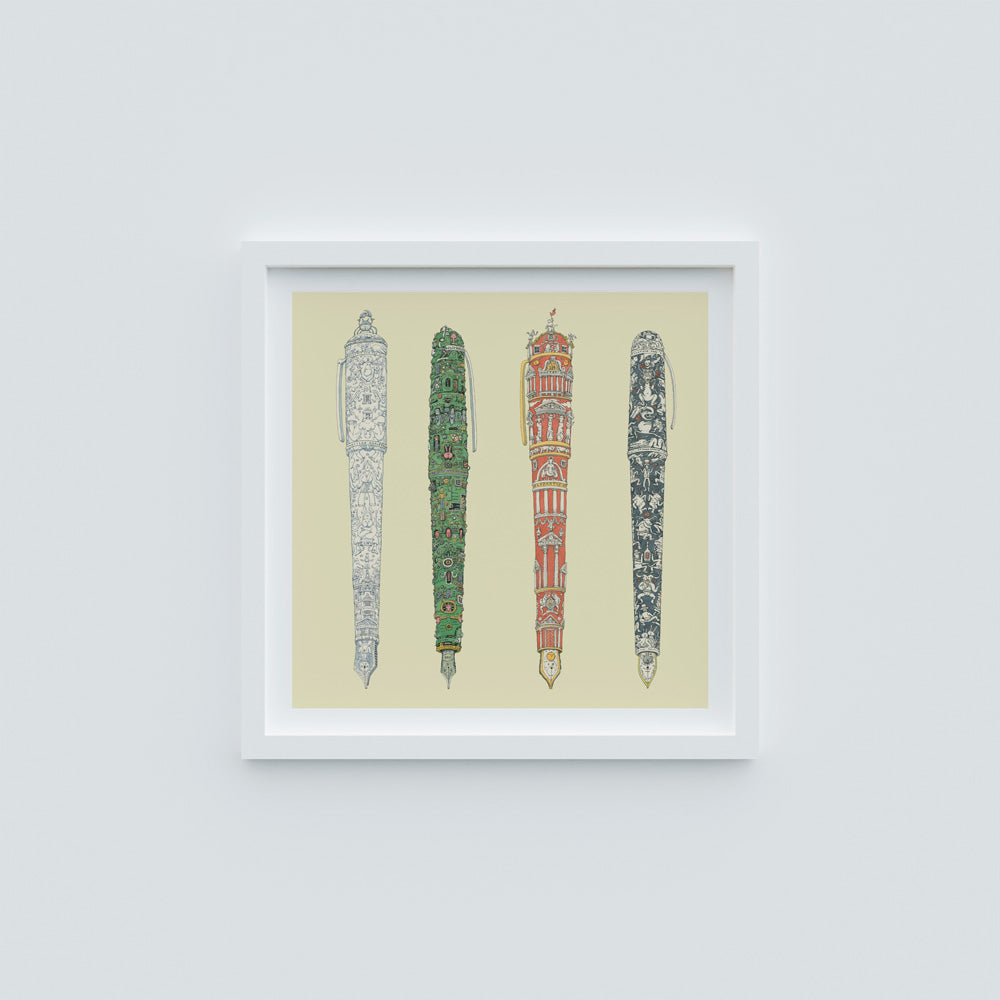 Pen Collector 1 Impresión Giclée