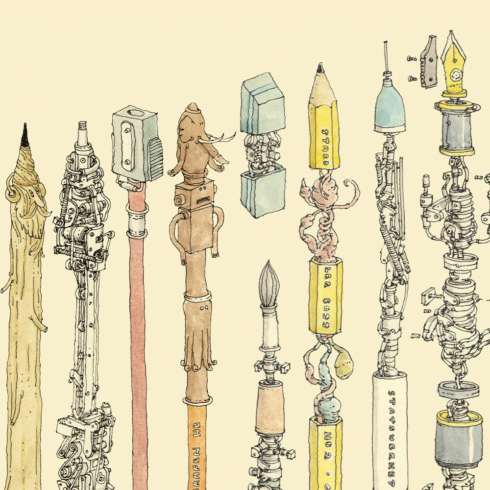Pen Collector 1 Impresión Giclée