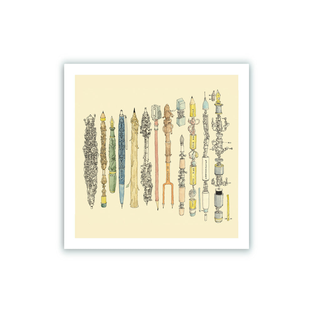 Pen Collector 2 Impresión Giclée