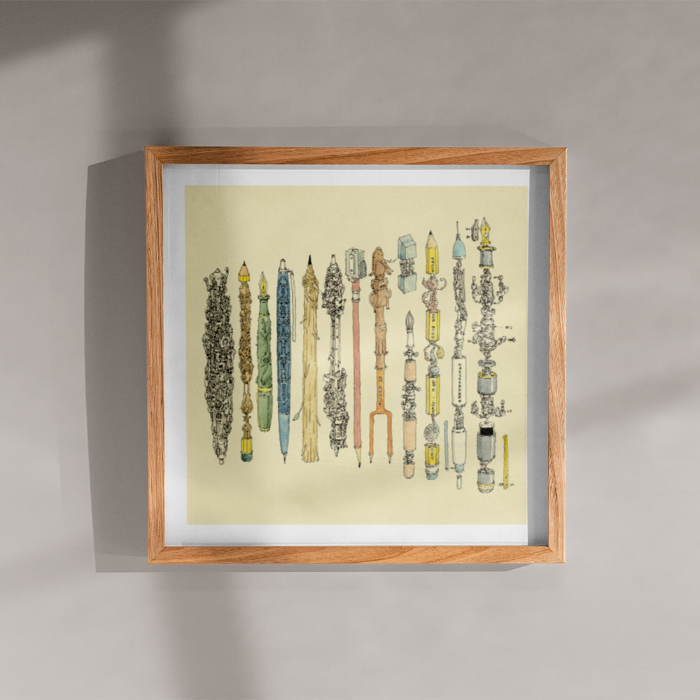 Pen Collector 2 Impresión Giclée