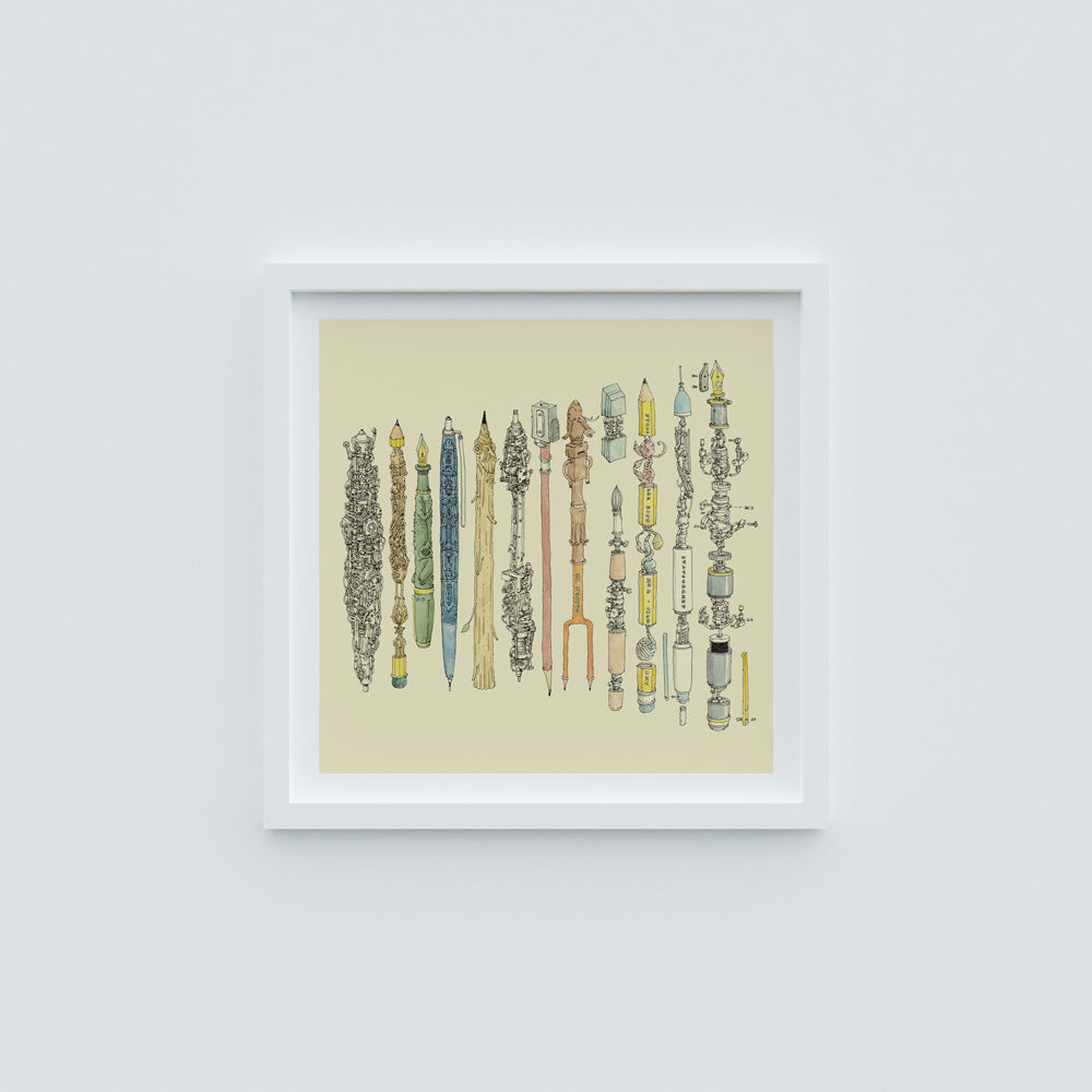 Pen Collector 2 Impresión Giclée