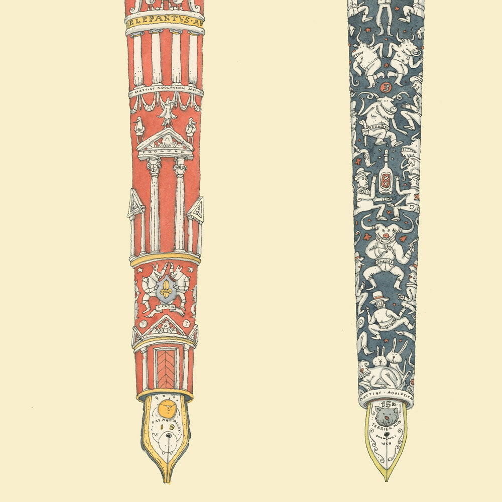 Pen Collector 2 Impresión Giclée