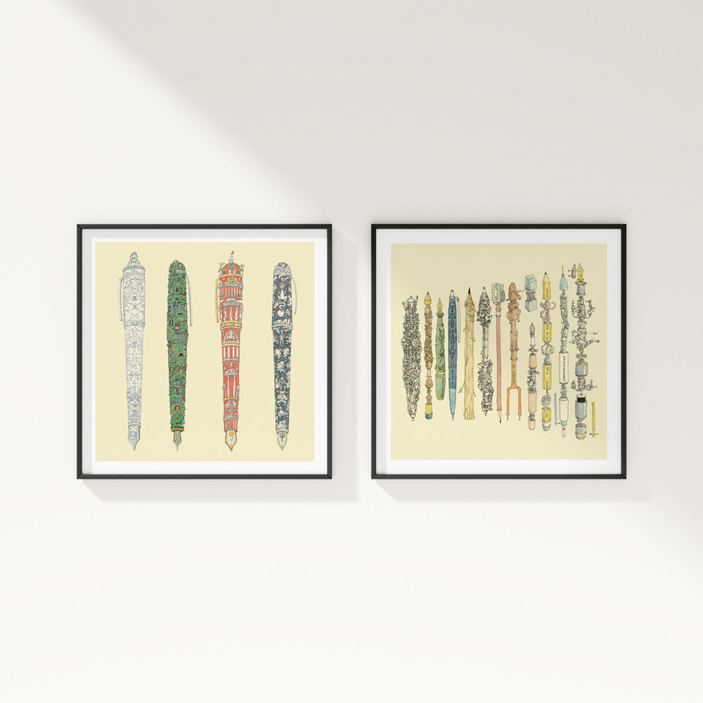 Pen Collector 2 Impresión Giclée