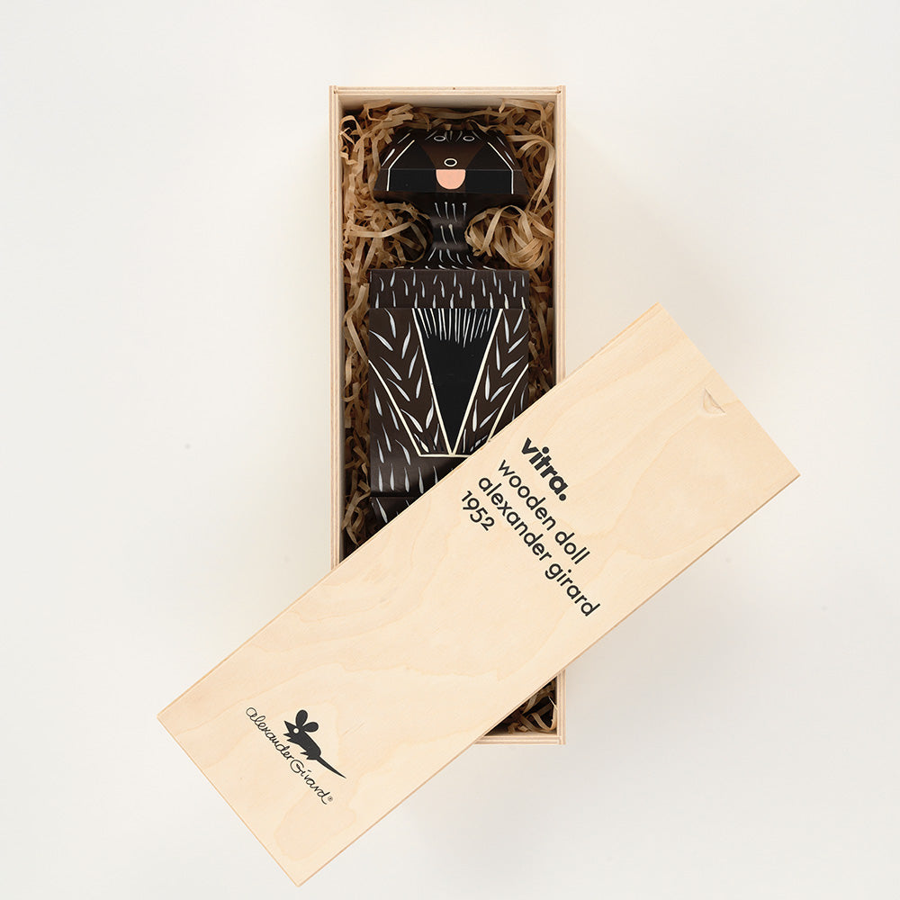 Wooden Doll Dog Large