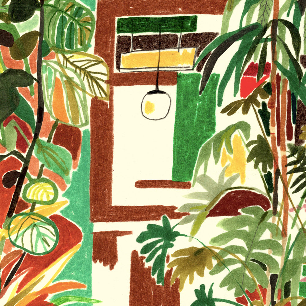 Pianta Rosa Giclée Print