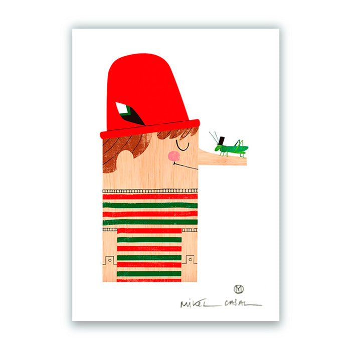 Pinocchio Impresión Giclée