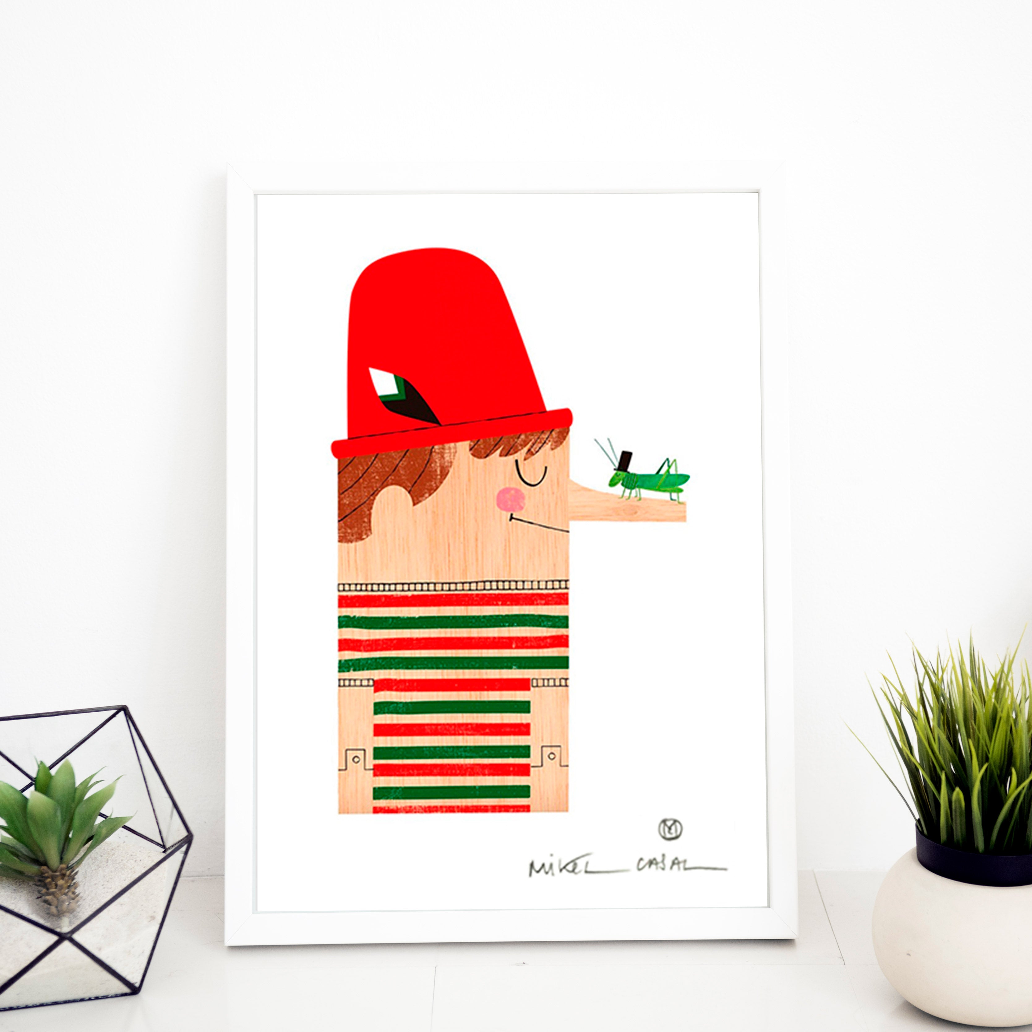 Pinocchio Impresión Giclée