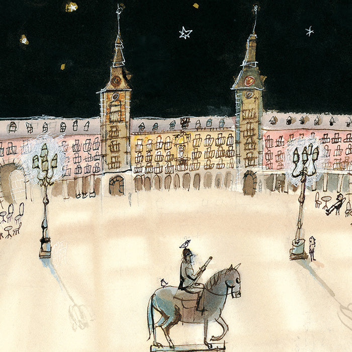 Plaza Mayor Impresión Giclée