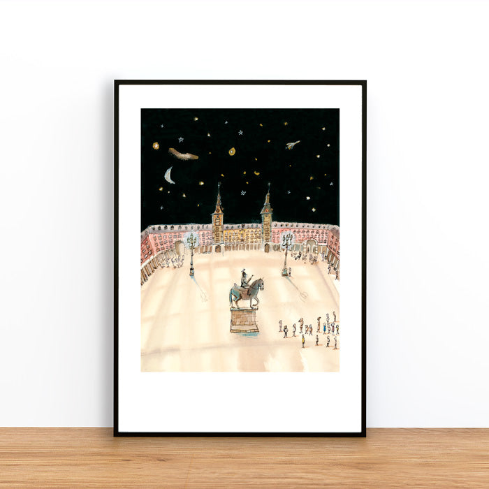 Plaza Mayor Impresión Giclée