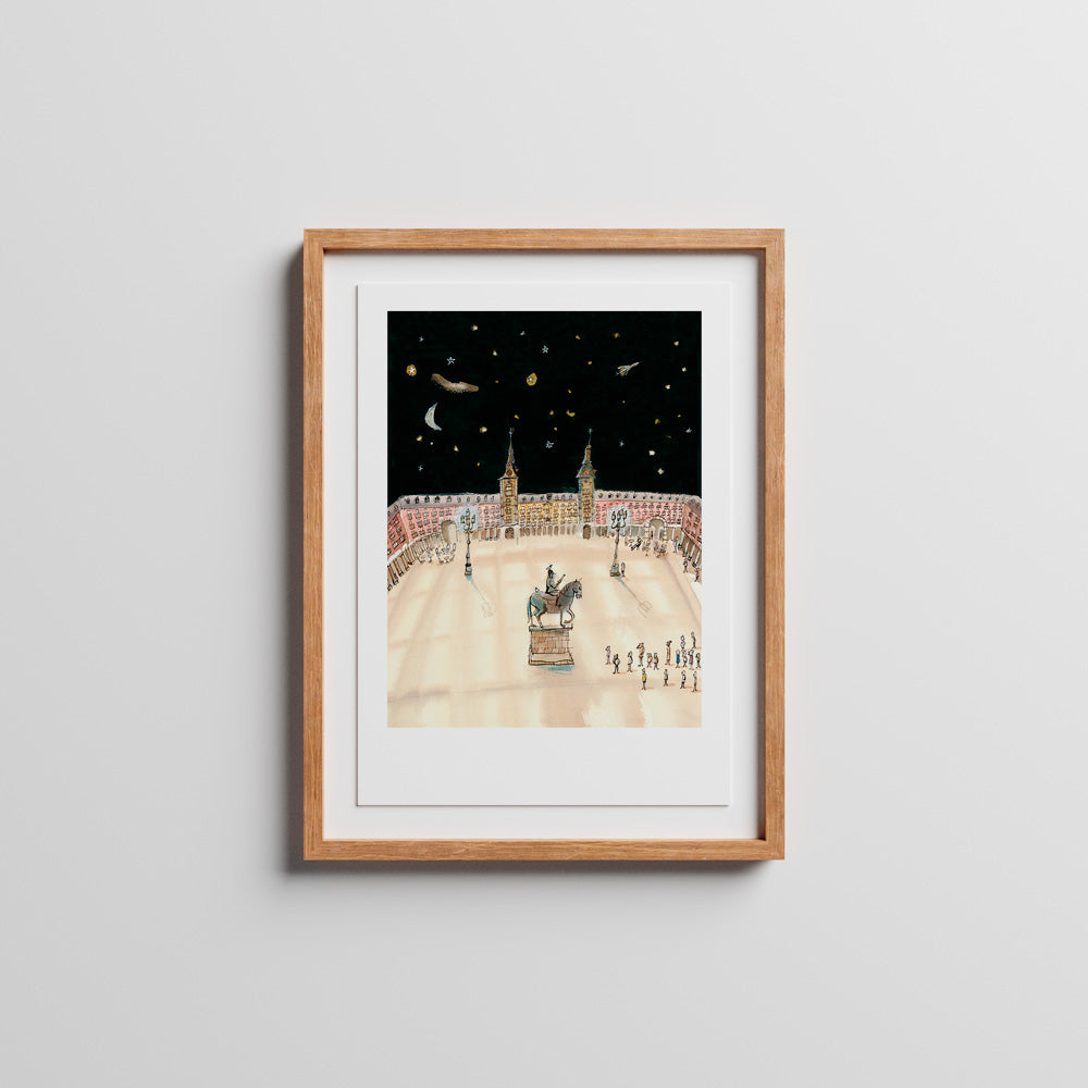 Plaza Mayor Impresión Giclée