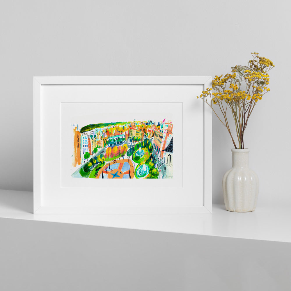 Plaça Catalunya Giclée Print