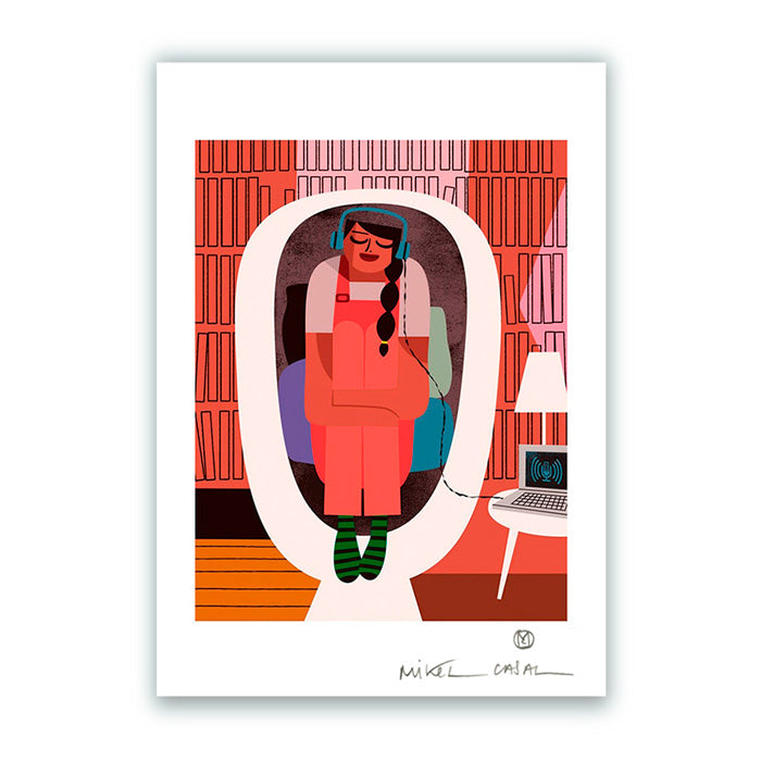 Podcast Impression Giclée A3