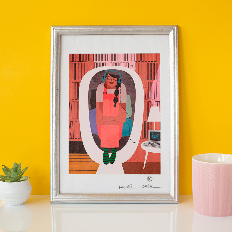 Podcast Impression Giclée A3