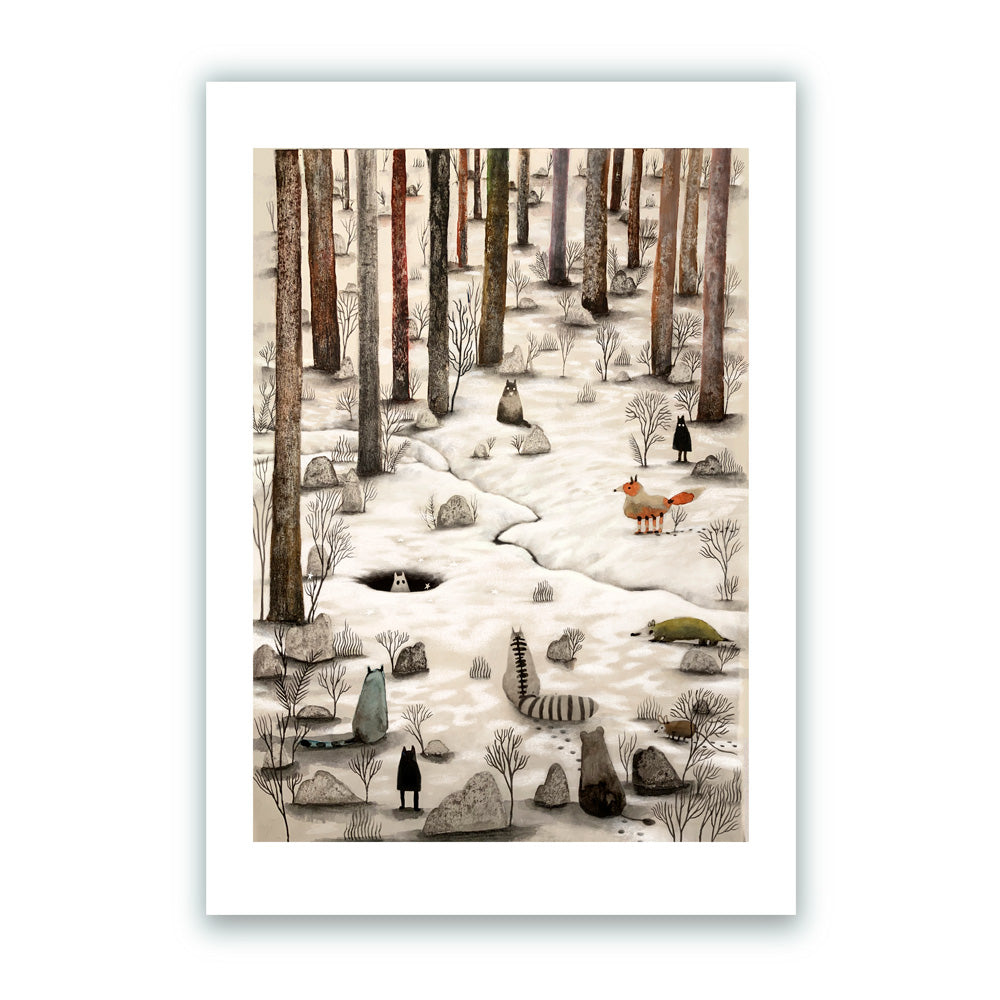 Protected Place 3 Impresión Giclée