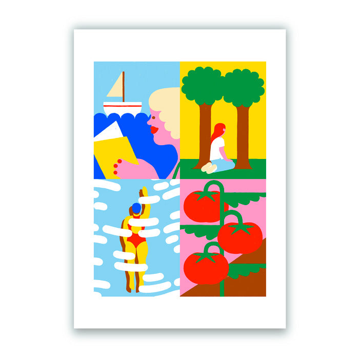 Quiet Hours Impression Giclée