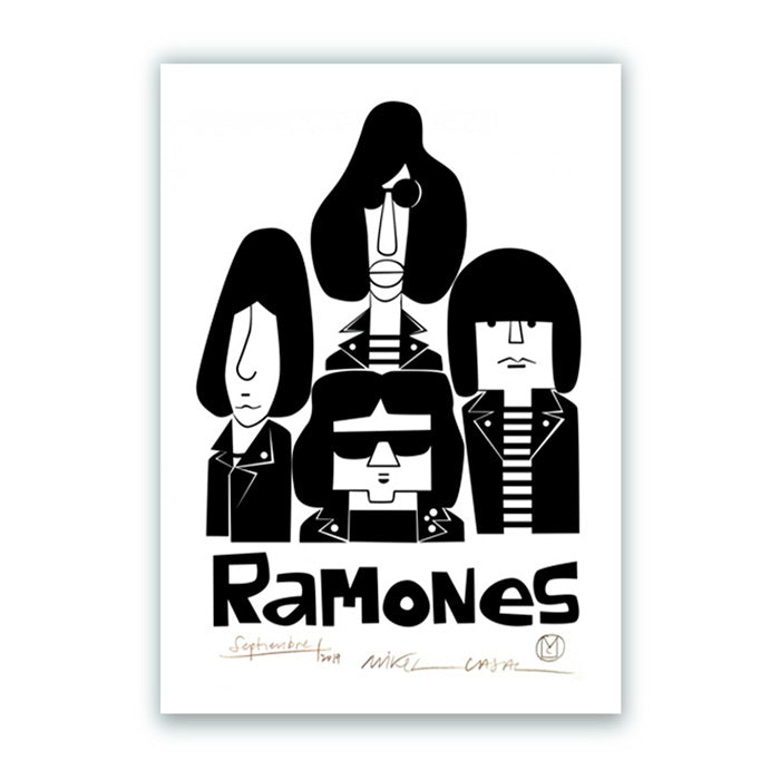 Ramones Impresión Giclée