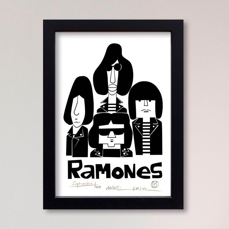 Ramones Impresión Giclée