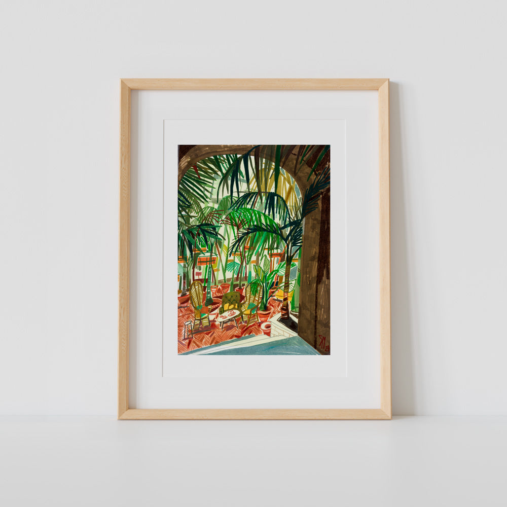 Reschio Interior Impresión Giclée